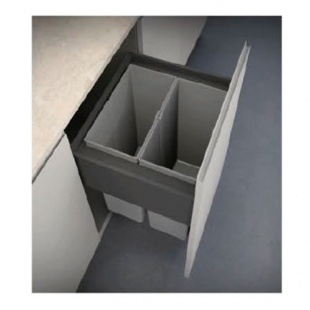 Ведро серии 571, 30+30л, в секцию 600мм, h368мм (+необх.ящик Legrabox C), 