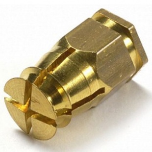 Муфта  Ankor M4x10x5 с нейлоновым шариком, латунь			