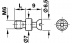 Болт-рафикс М6 d=7мм, L=7,5мм, сталь Болт-рафикс М6 d=7мм, L=7,5мм, сталь